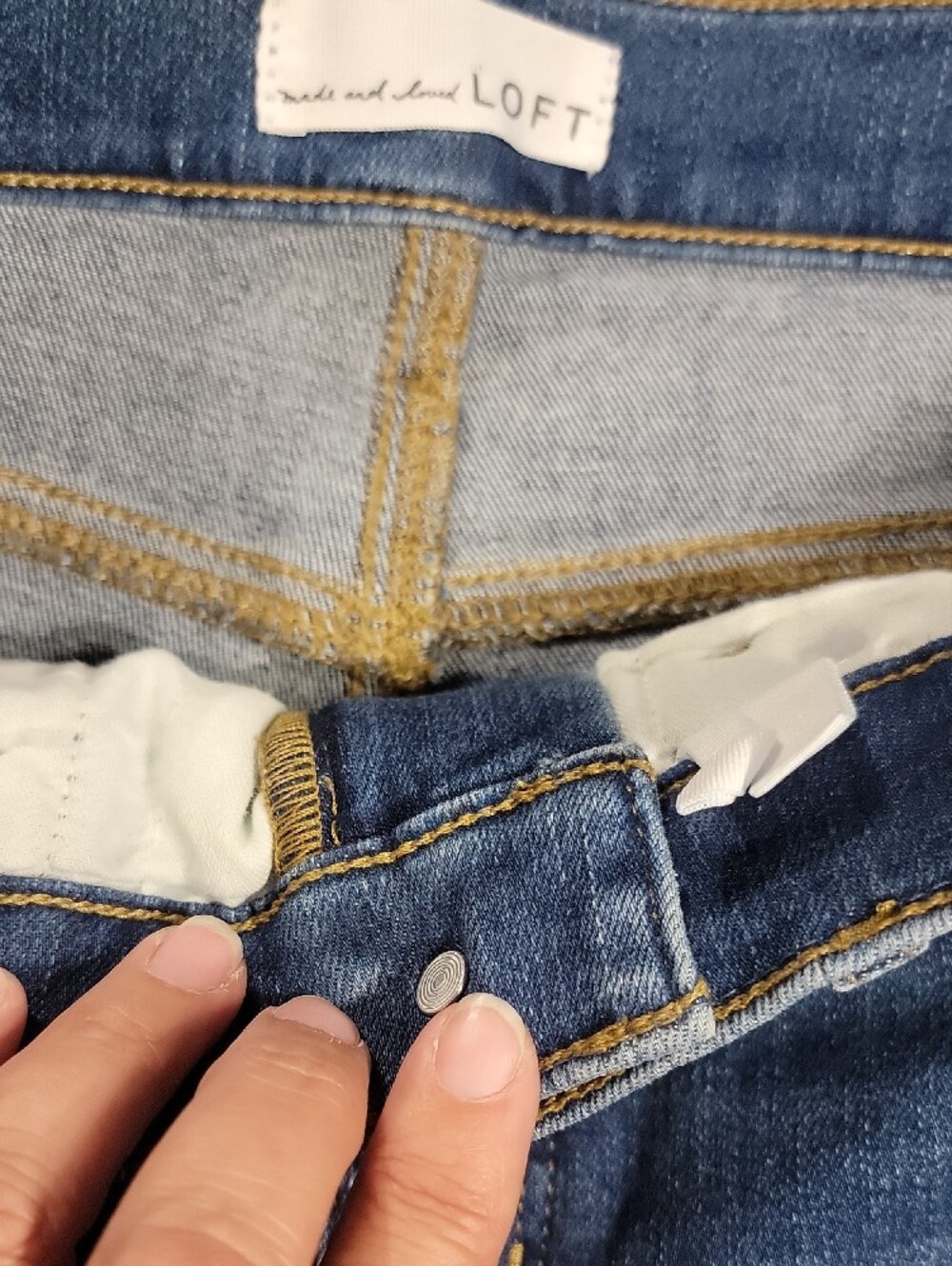 LOFT Indigo Skinny Jeans - Picture 4 of 7